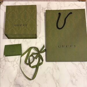 Gucci Olive Green Gift Set